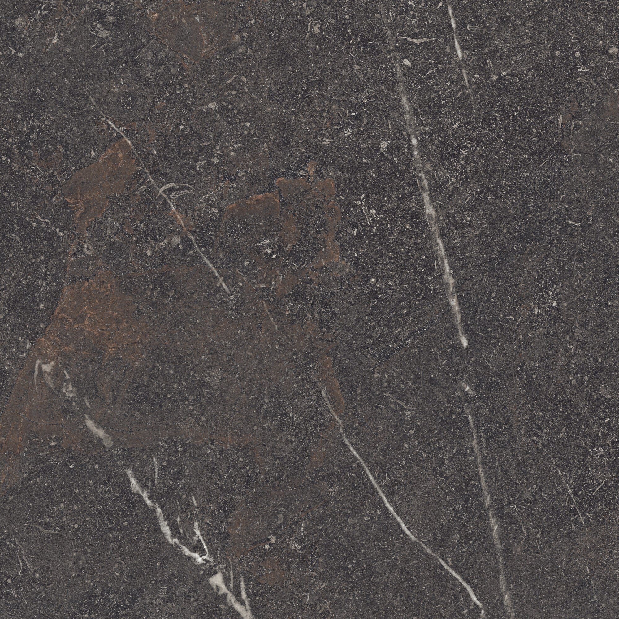 Royal Brown 4D Stone Effect Porcelain Tile 100x100cm Matt