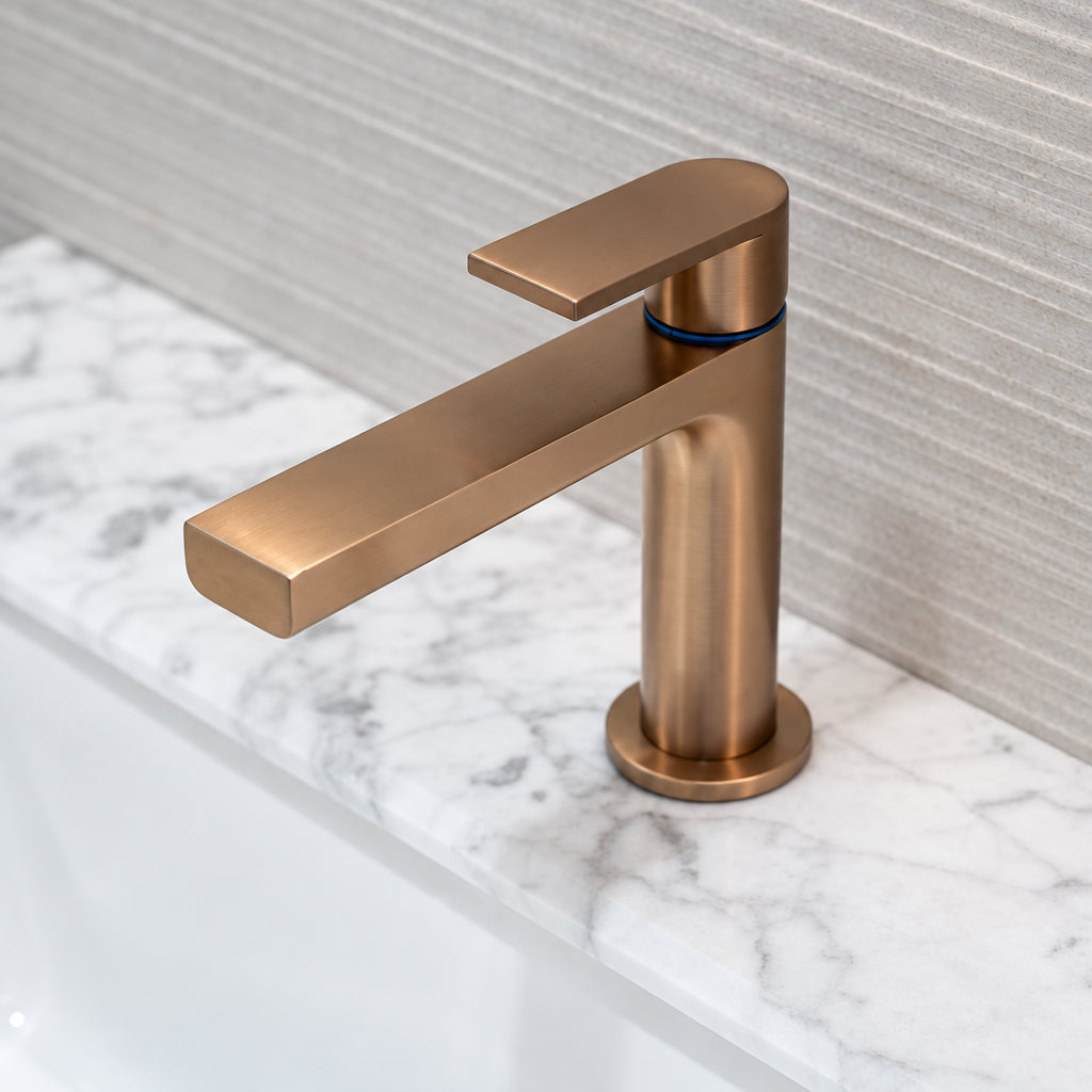 Basin Mixer Tap - Warm Bronze Brushed