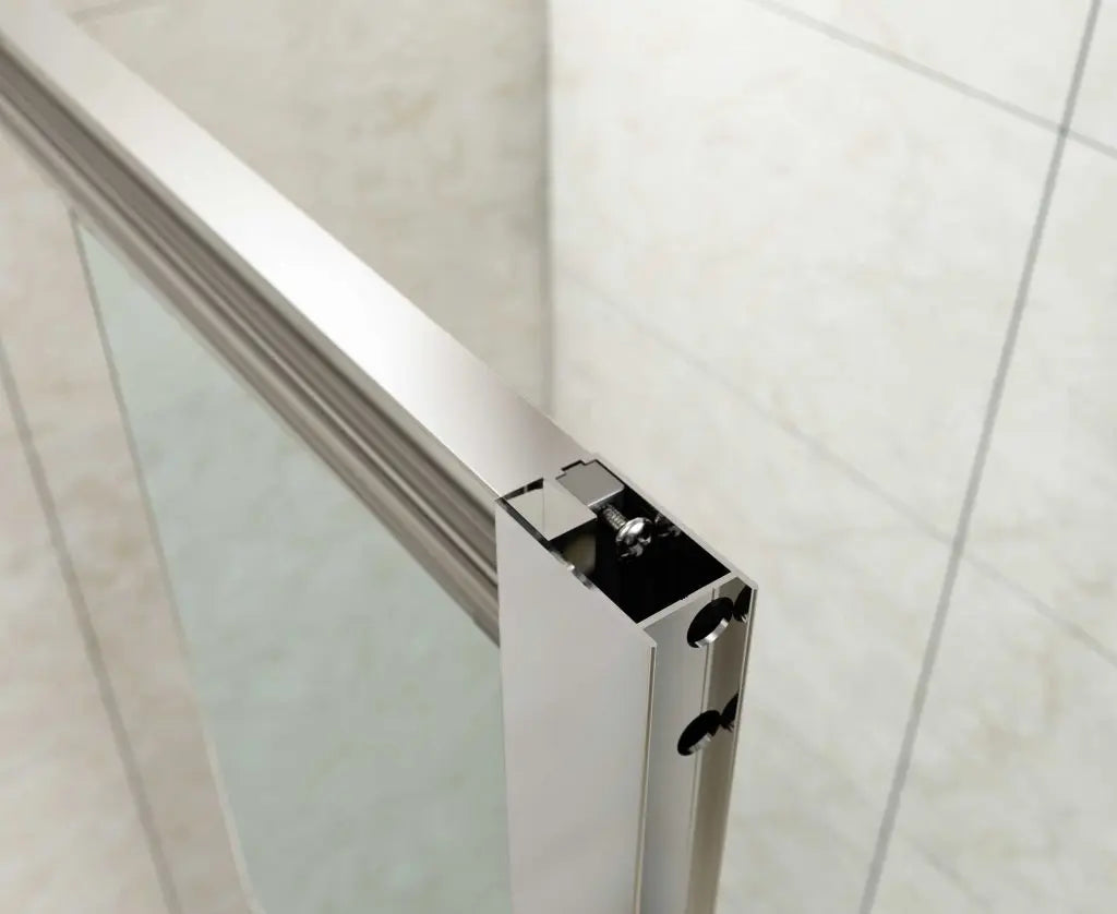 Merlyn MBox Sliding Shower Door In Recess - Chrome