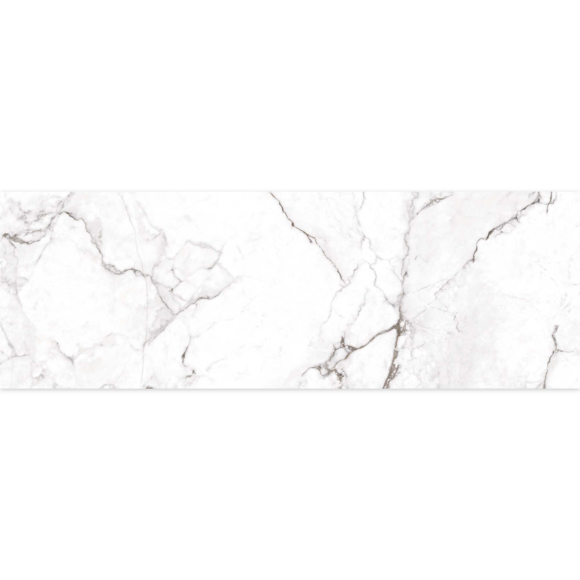 sublime iceberg marble effect ceramic tile 33x100cm