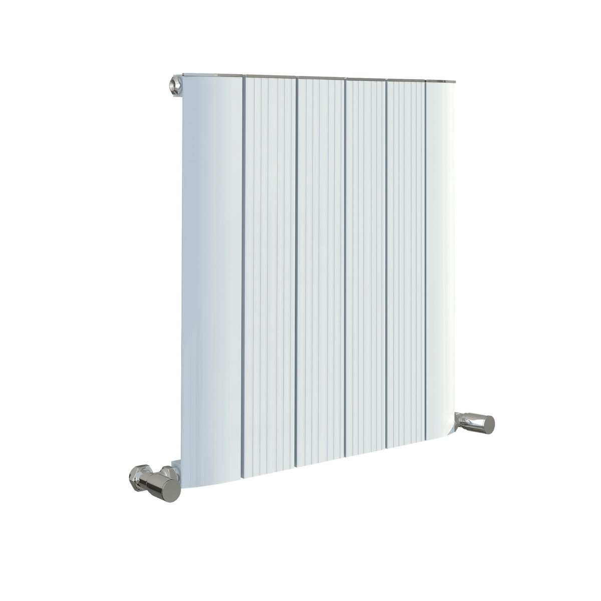 Tonbridge 600x565mm Aluminium Flat Panel Radiator White