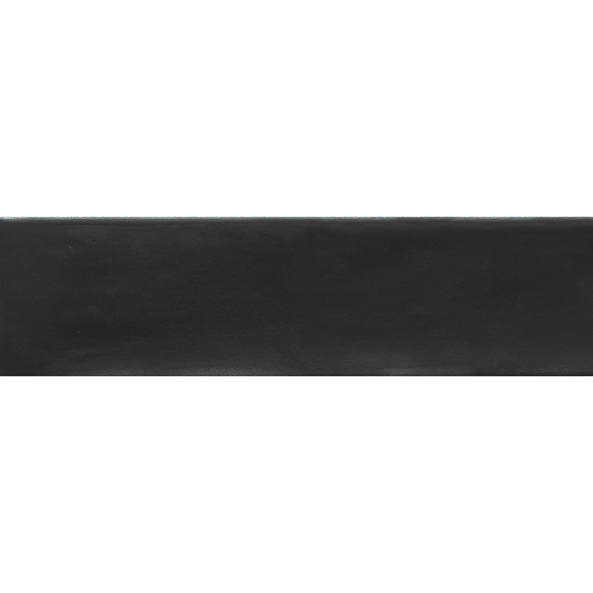 ColorART Black Wall Tile 6.25x25cm Gloss Deluxe Bathrooms