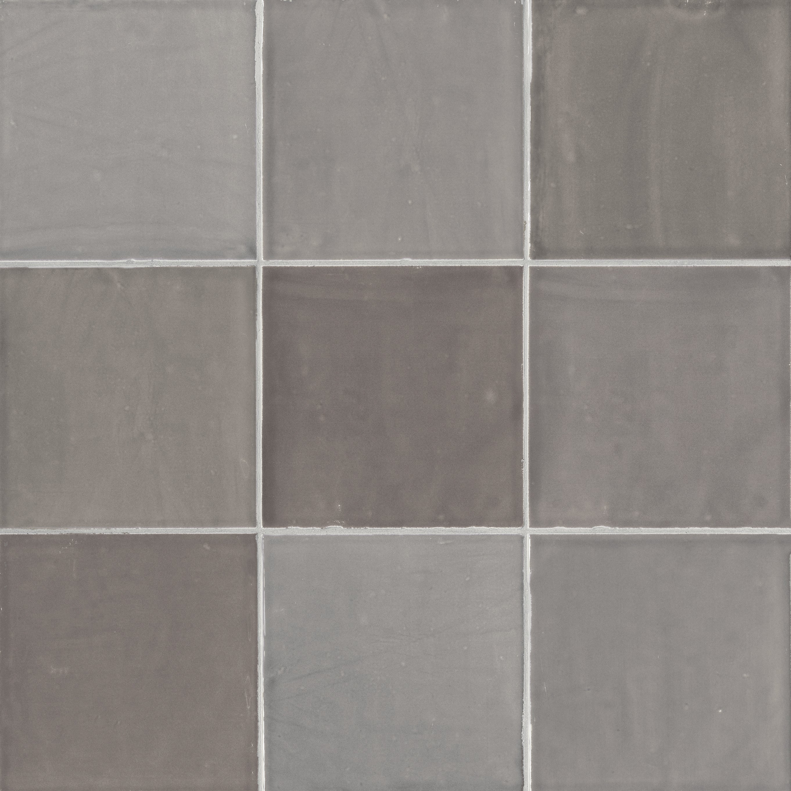 ColorART Dark Taupe Wall Tile 12.5x12.5cm Gloss Deluxe Bathrooms