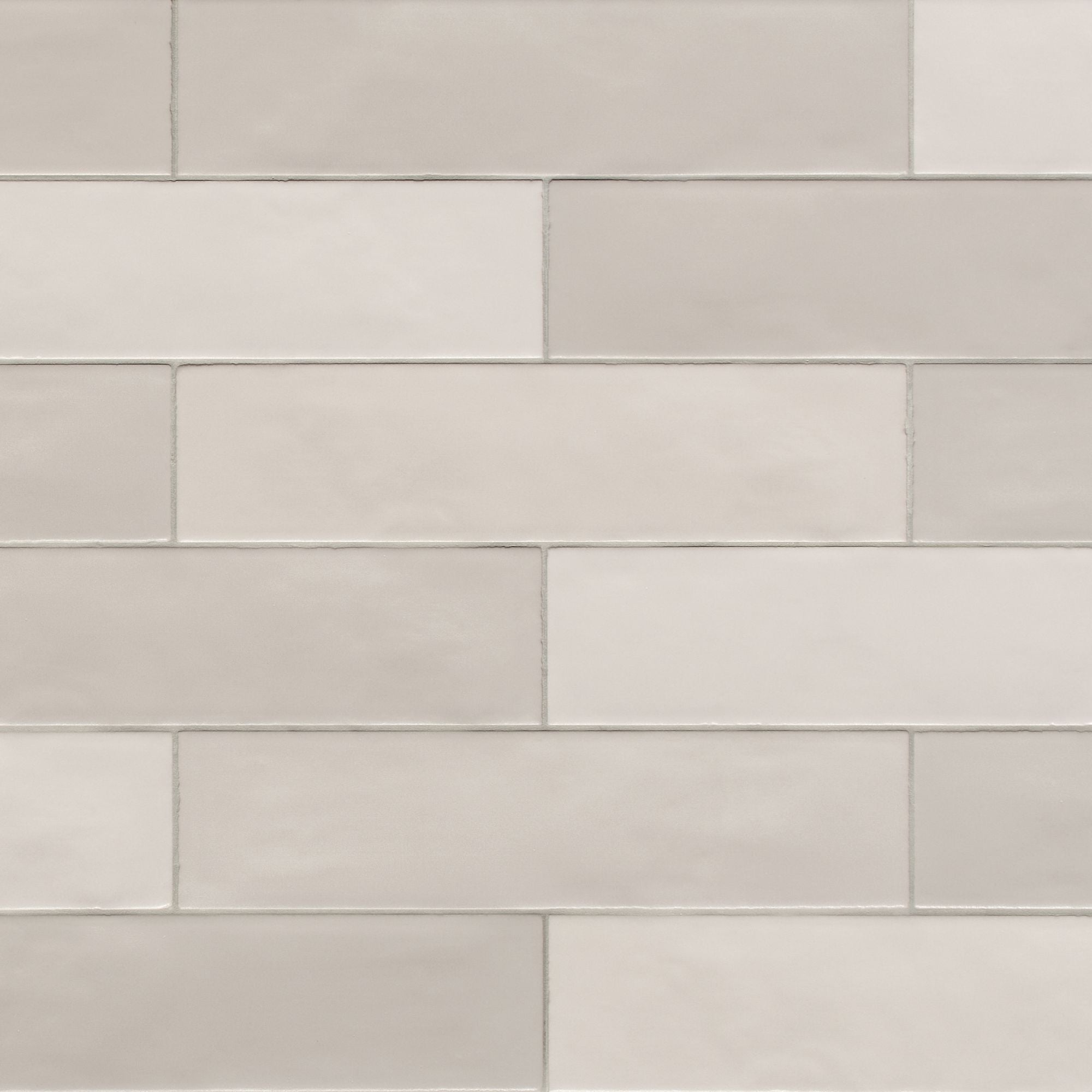 ColorART Greige Wall Tile 6.25x20cm Gloss Deluxe Bathrooms