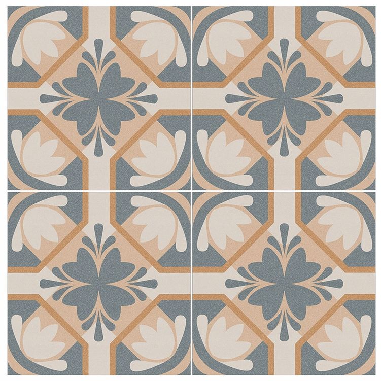 Vives Bali Jimbaron Pattern Porcelain Tile 20x20cm Matt