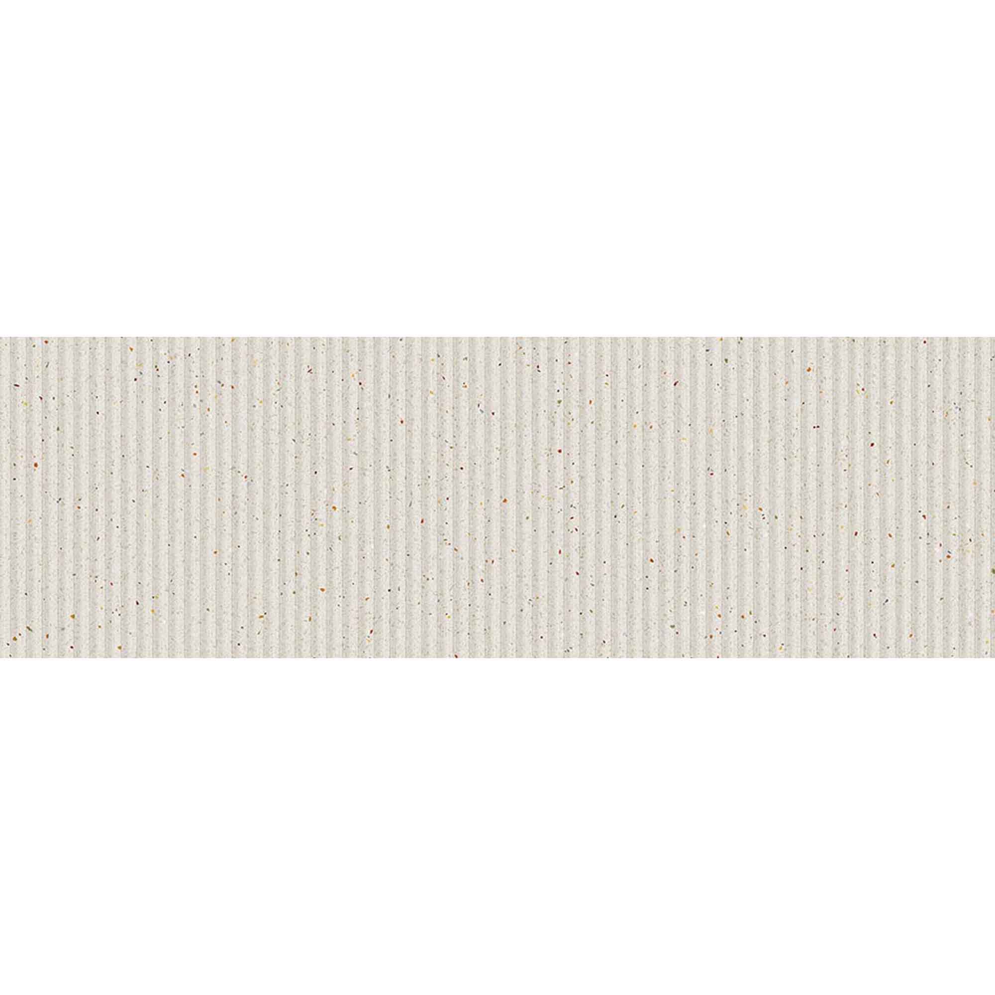 vives gluon-r blanco terrazzo ceramic wall tile 32x99cm