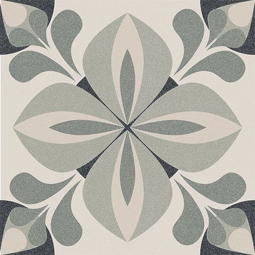 Vives Bali Muaya Pattern Porcelain Tile 20x20cm Matt