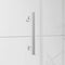 Merlyn 6 Series Sleek Sliding Shower Door With Inline Panel and Side Panel - Chrome