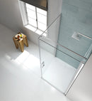 Merlyn 8 Series Frameless Pivot Shower Door With Side Panel