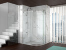 Merlyn 8 Series Frameless Offset Quadrant Single Shower Door