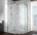 Merlyn 8 Series Frameless Offset Quadrant Single Shower Door