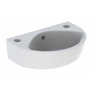 Alcona 2 tap hole basin 360x250mm White