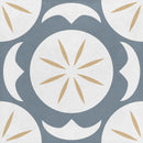Aruba Arabis Pattern Porcelain Tile 22.3x22.3cm Matte