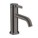 Axor One 70 Single Lever Basin Mixer Tap with Waste Brushed Black Chrome