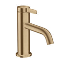 Axor One 70 Single Lever Basin Mixer Tap with Waste Brushed Bronze