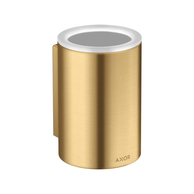 Axor Universal Circular Tumbler Holder Brushed Gold Optic