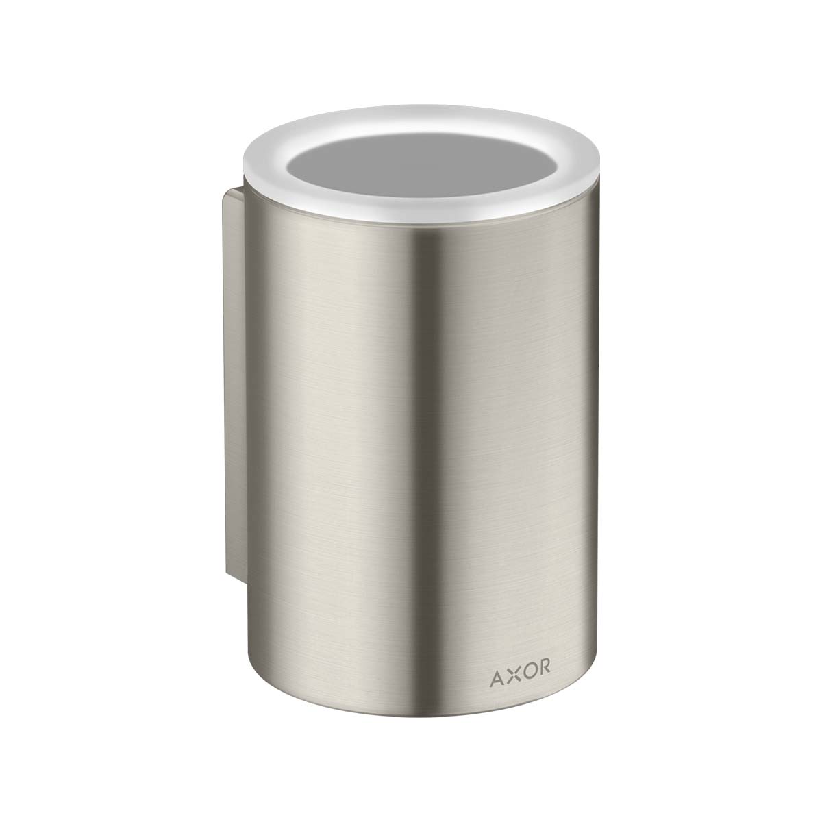 Axor Universal Circular Tumbler Holder Stainless Steel Optic