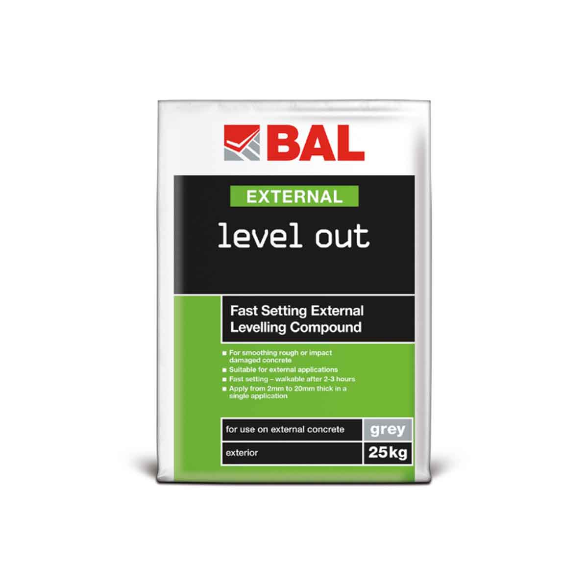 BAL External Level Out 25kg Grey