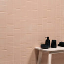Beat Clay Wall Tile 20x40cm Matte Lifestyle