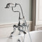 Burlington Claremont Deck Mounted Bath Shower Mixer With S Adjuster Deluxe Bathrooms Ireland
