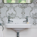 Burlington Edwardian 510 Cloakroom Washbasin Rectangular 2 Taps Feature Deluxe Bathrooms Ireland