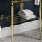 Burlington Optional Towel Rack for 560mm 610mm Basin Washstand Gold Feature Deluxe Bathrooms Ireland