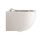 Crosswater Glide II Rimless Wall Hung WC Pan With Slim Soft Close Toilet Seat Right