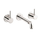 Crosswater MPRO Industrial Basin 3 Hole Wall Set Tap Chrome