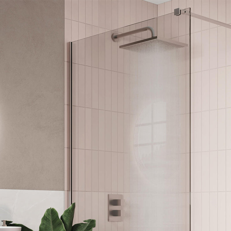 Crosswater Tranquil 300mm Shower Head Brushed Stainless Steel Lifestyle