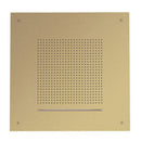Crosswater Tranquil 500mm Recessed Shower Head Brushed Brass