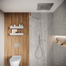 Crosswater Tranquil 500mm Recessed Shower Head Polished Stainless Steel Lifestyle