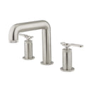 Crosswater Union 3 Hole Basin Mixer Tap With Lever Handles Brushed Nickel