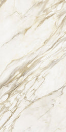 Deluxe Calacatta Oro Marble Effect Porcelain Pattern