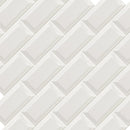 Deluxe Mini Metro Bevel Edge Gloss Tile 7.5x15cm