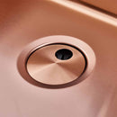 Foster Skin Kitchen Sink 530 Copper PVD Close Up