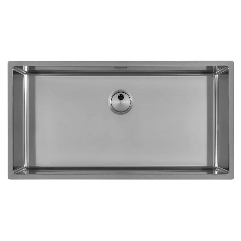 Foster Skin 800 Kitchen Sink - Brushed Stainless Steel 