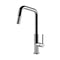 Foster ks plus single lever kitchen tap swivel spout and pullout spray chrome