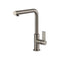 Foster omega single lever kitchen tap satin stainless steel