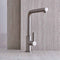 Foster vela plus aesthetica single lever kitchen tap brushed feature