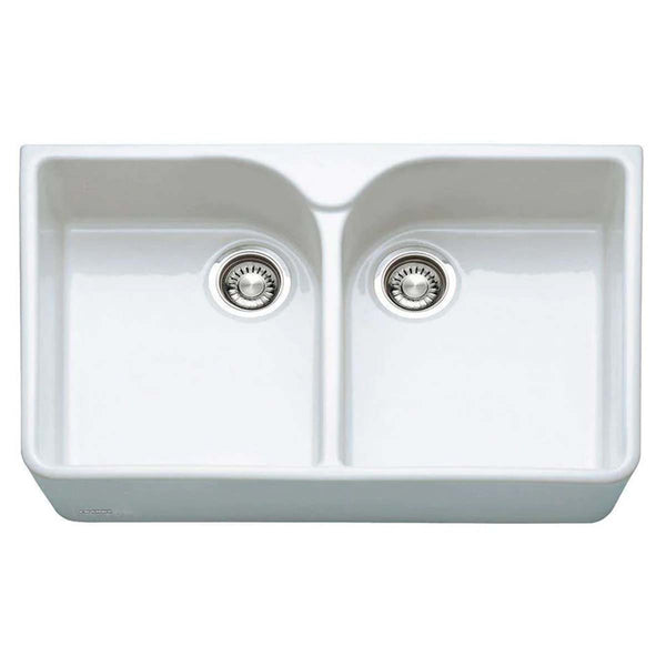 Franke Belfast VBK 720 kitchen sink ceramic gloss white 800x500mm