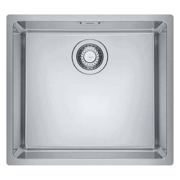 Franke Box Single Bowl Top Mounted Kitchen Sink 490x440mm Brushed Stainless Steel