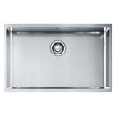 Franke Box Single Bowl Under and Top Mounted Kitchen Sink 725x450mm Brushed Stainless Steel