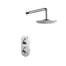 Georgia Thermostatic Concealed Single Outlet Valve with Eco 200mm Showerhead