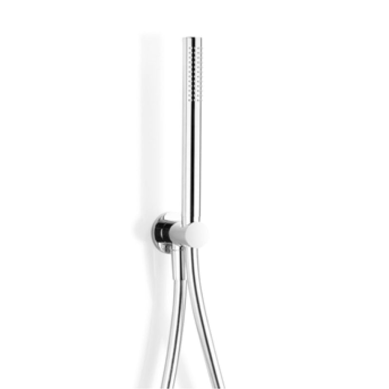 Georgia Wall Outlet Shower Kit With Round Pencil Handset