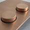 Gessi Anello flush cover plate geberit sigma 8 sigma 12 copper brushed