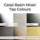 Gessi Via Manzoni Wall Mounted Basin Mixer Colours