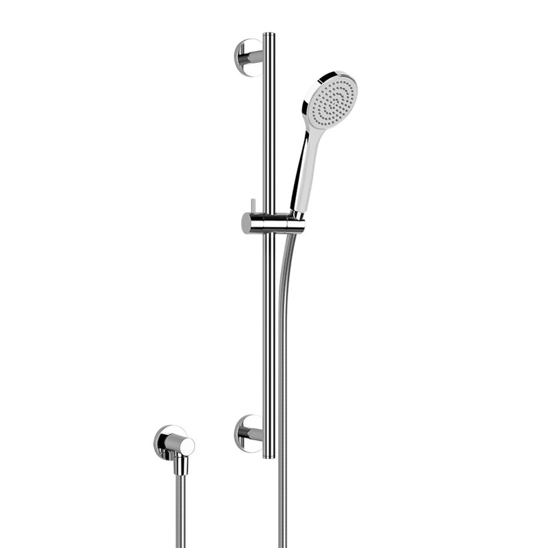Gessi Emporio Slide Rail Shower Handset with 1.5m Hose and Wall Outlet