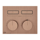 Gessi Hifi compact 2 way shower valve copper brushed