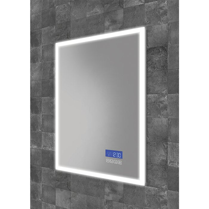 HiB Globe Plus LED Mirror With Bluetooth, Integrated Speakers and Demister Pad