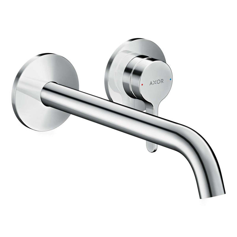 Hansgrohe Axor One Wall Mounted 2 Hole Basin Mixer Tap Chrome